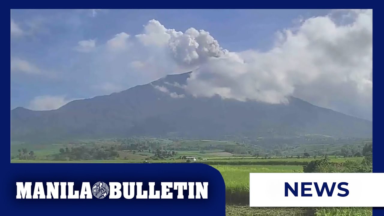 Kanlaon Volcano continues to spew ash