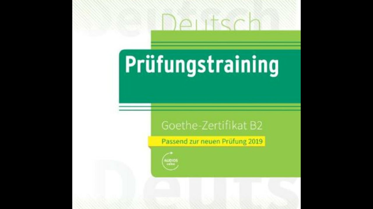 Hören Teil 1 Modeltest 04 mit Lösungen Prüfungstraining Daf Goethe zertifikat B2