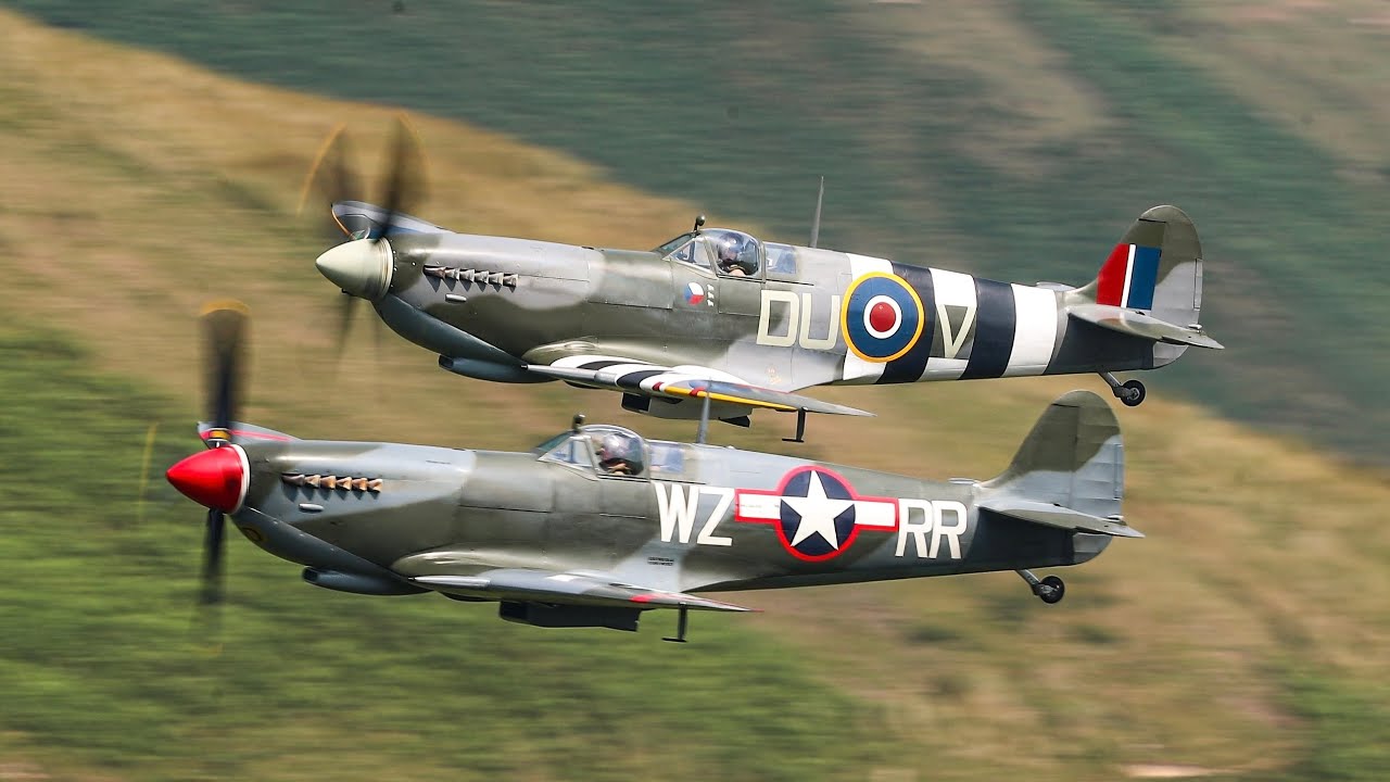MACH LOOP SPITFIRES - THE HOLY GRAIL - 4K