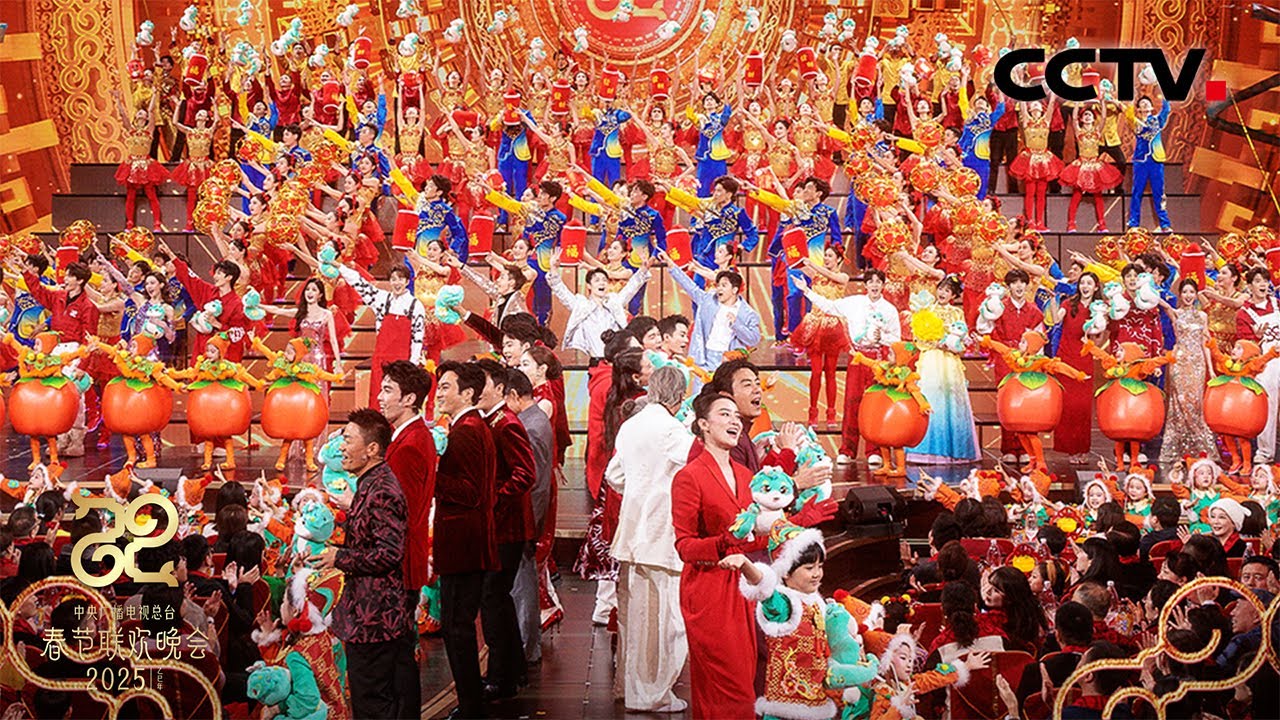 苏有朋、陈伟霆、张艺兴​​​各帅各的！开场表演《如意舞步》蹦蹦跳跳开新年！「2025央视春晚」| CCTV春晚
