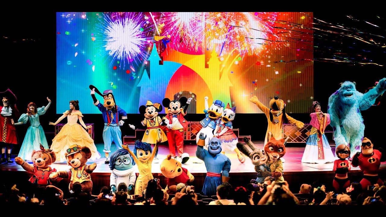 4K | Disney Color-Fest @Shanghai Disney  | 上海迪士尼彩色庆典 | 2020 Spring
