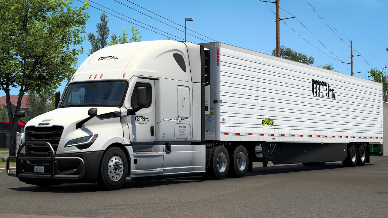 ATS Austin(TX) to Fayetteville(AR) Realistic Driving Ferightliner Cascadia