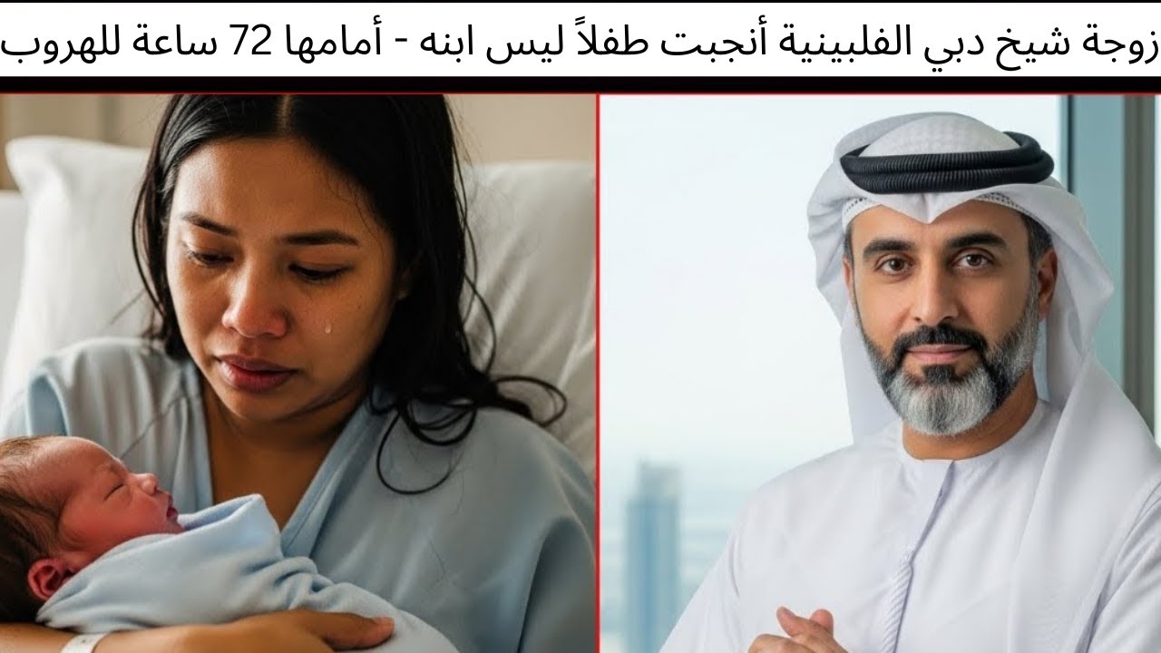 زوجة شيخ دبي الفلبينية أنجبت طفلاً ليس ابنه - أمامها 72 ساعة للهروب