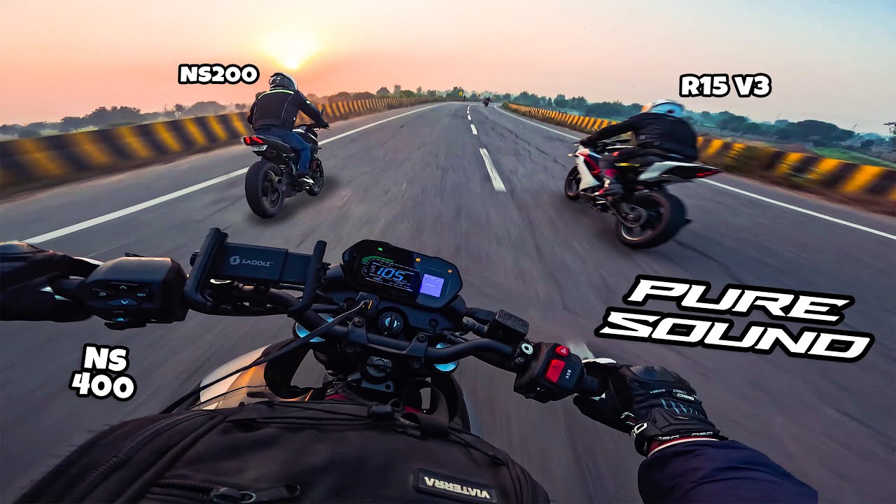 Pulsar Ns400 Pure Sound | Ns200 - R15 -  Duke390 - Xpulse