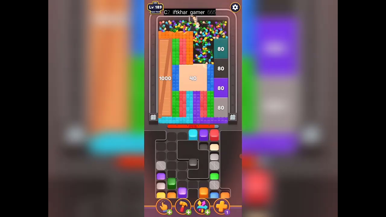 Bounce blast level 189 | all parts gameplay walkthrough solution