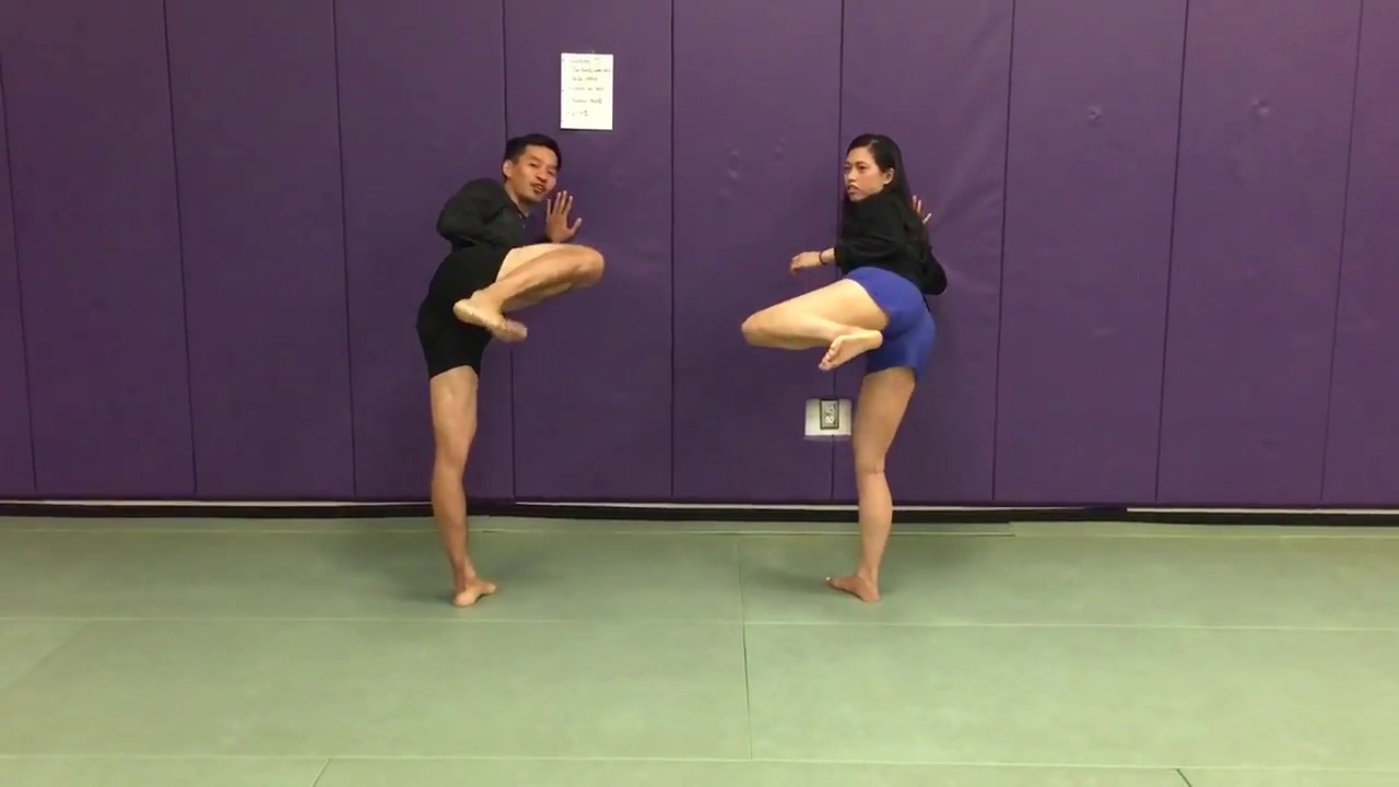 Wall kicks for martial arts!