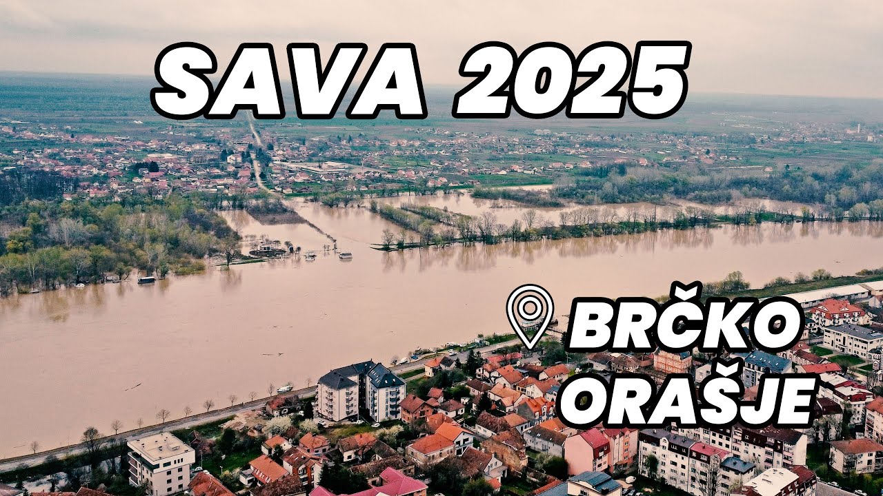 SAVA SE POVLAČI!? Orašje  i Brčko pod vodom!