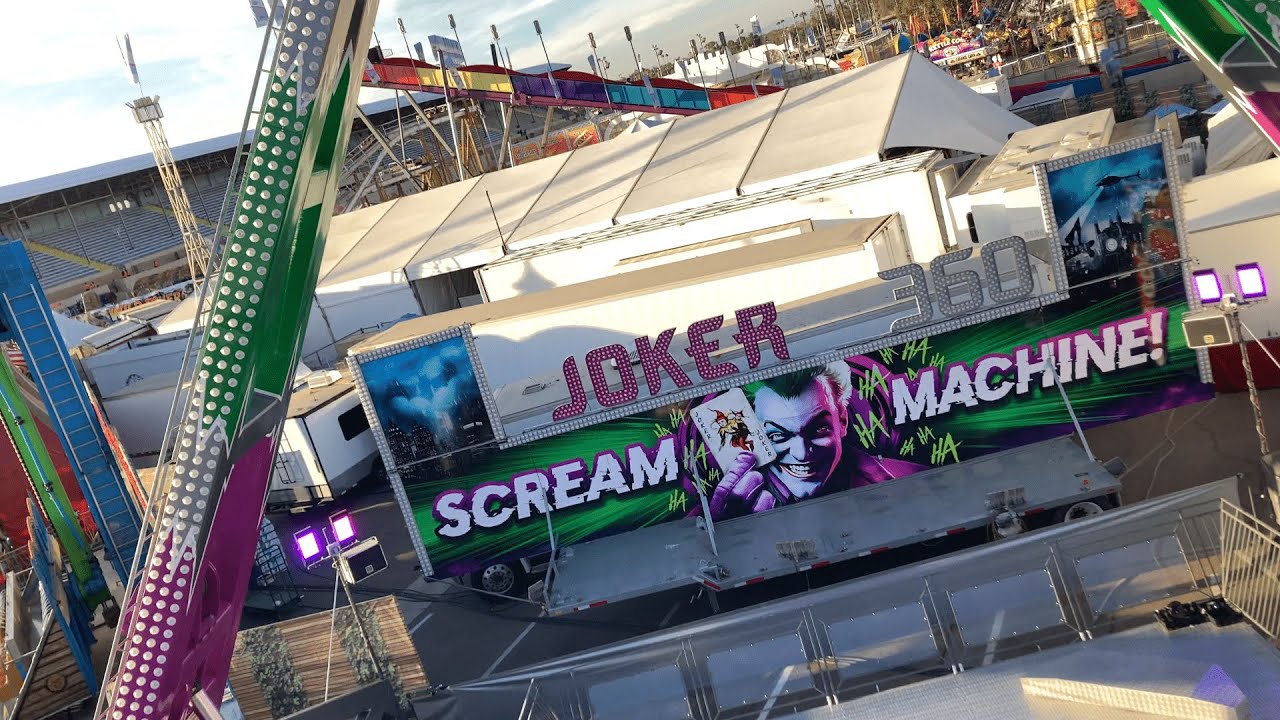 Joker 360° Special Ride Cycle • Arizona State Fair 2024