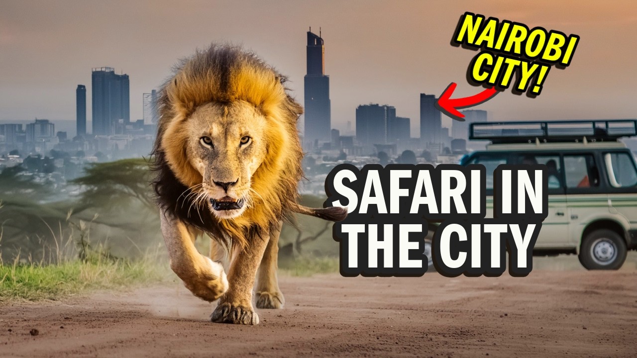 We visited Nairobi National Park for a Safari in Kenya in 2024! [4K | 11.ai]