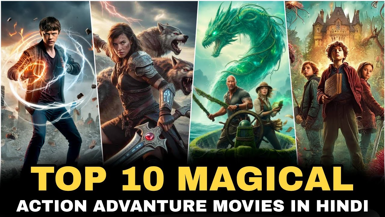 Top 10 Magical Advanture Movies In Hindi | New  Magical Movies 2025 | New Magical Movies |