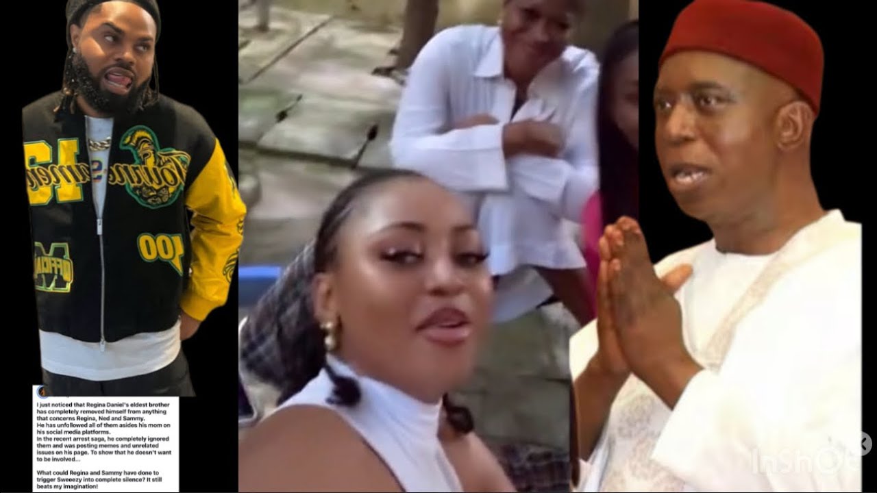 E Don burst😱 Sweezzy Regina Daniel’s Elderly Brother In Serióuş trôublè with Ned  Nwoko