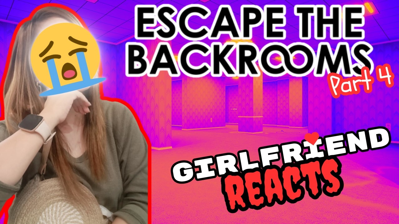 Girlfriend Reacts - Escape the Backrooms - Part 4 w/@thereal_jancy  vertical