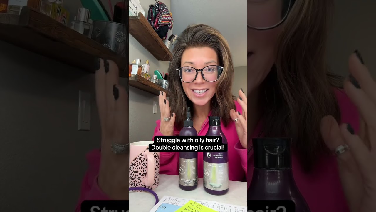 Why You Should Wash Your Hair Twice 👀