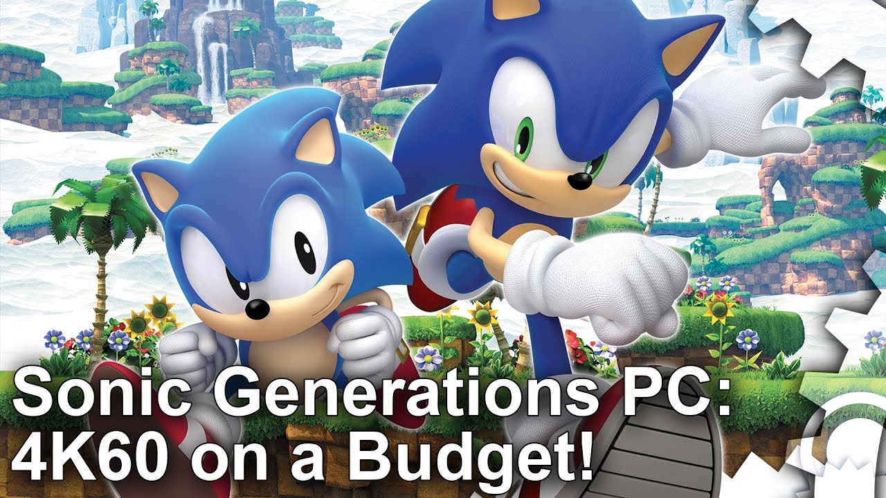 [4K] Sonic Generations PC Retro: Better Than Forces, 4K60 on GTX 970!