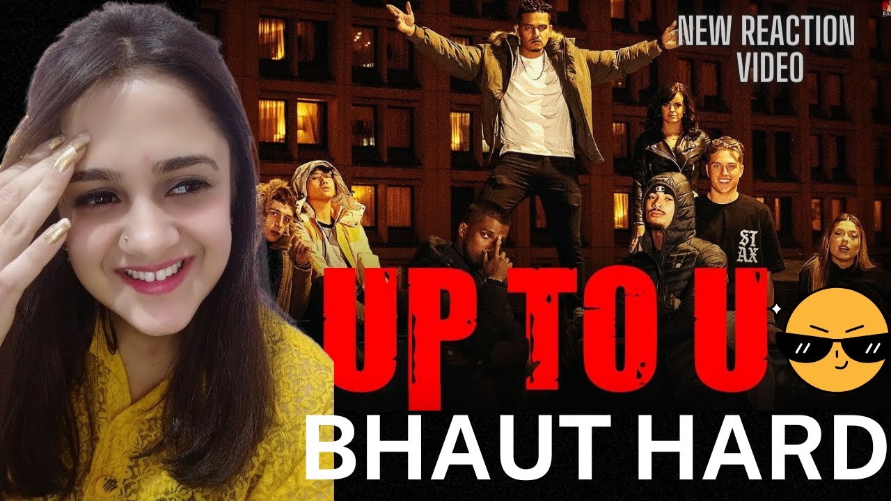 Dhanda Nyoliwala - Up To U (Official Music Video) | Reaction video | React with Himanshi