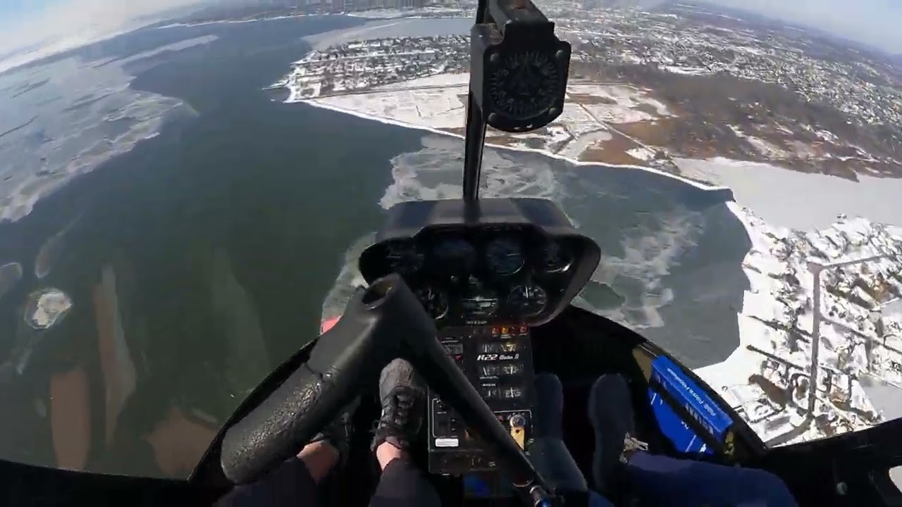 robinson r22 flight in 5 minutes