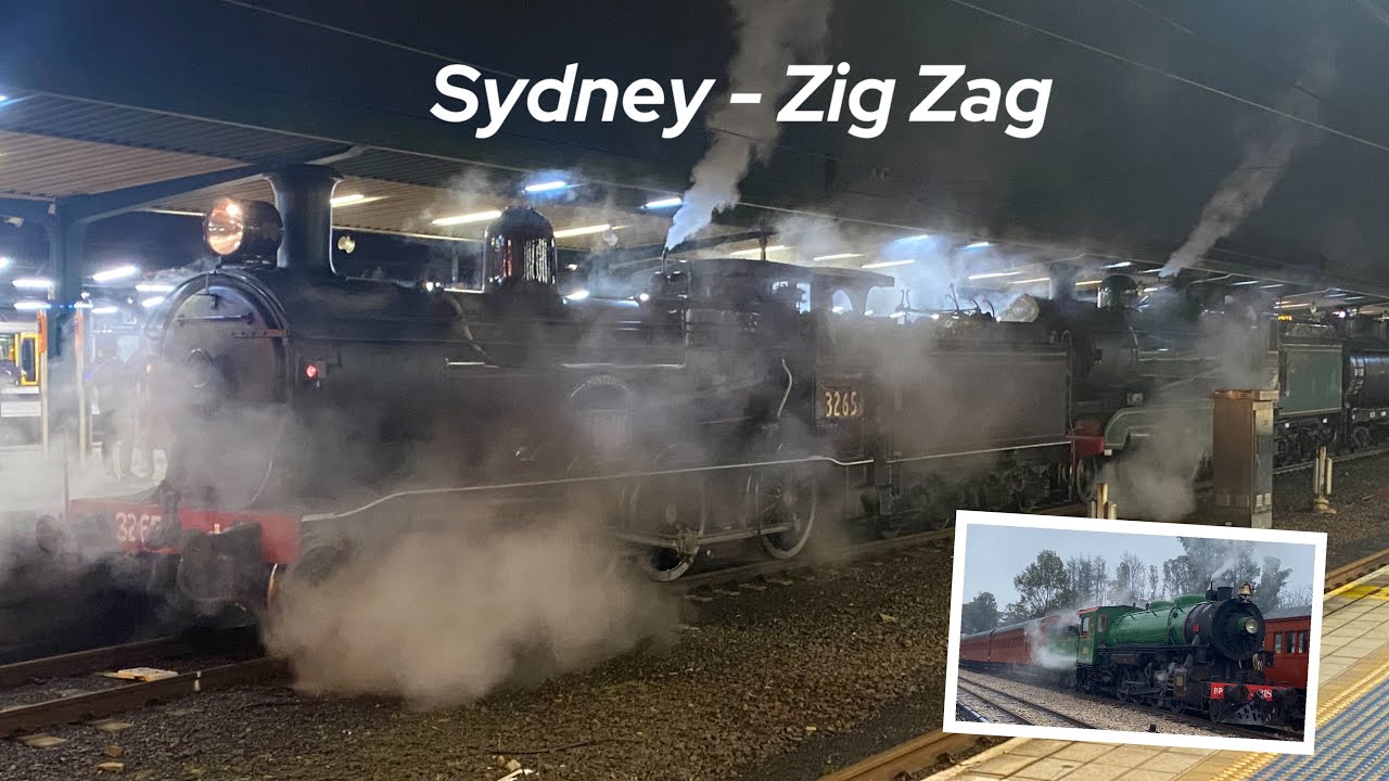 Sydney - Zig Zag On 3265 & 3526 | Featuring A Ride At Zig Zag Railway