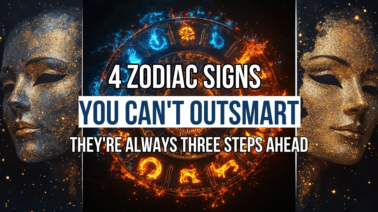 4 ZODIAC SIGNS YOU CAN'T OUTSMART (They're Always Three Steps Ahead!)