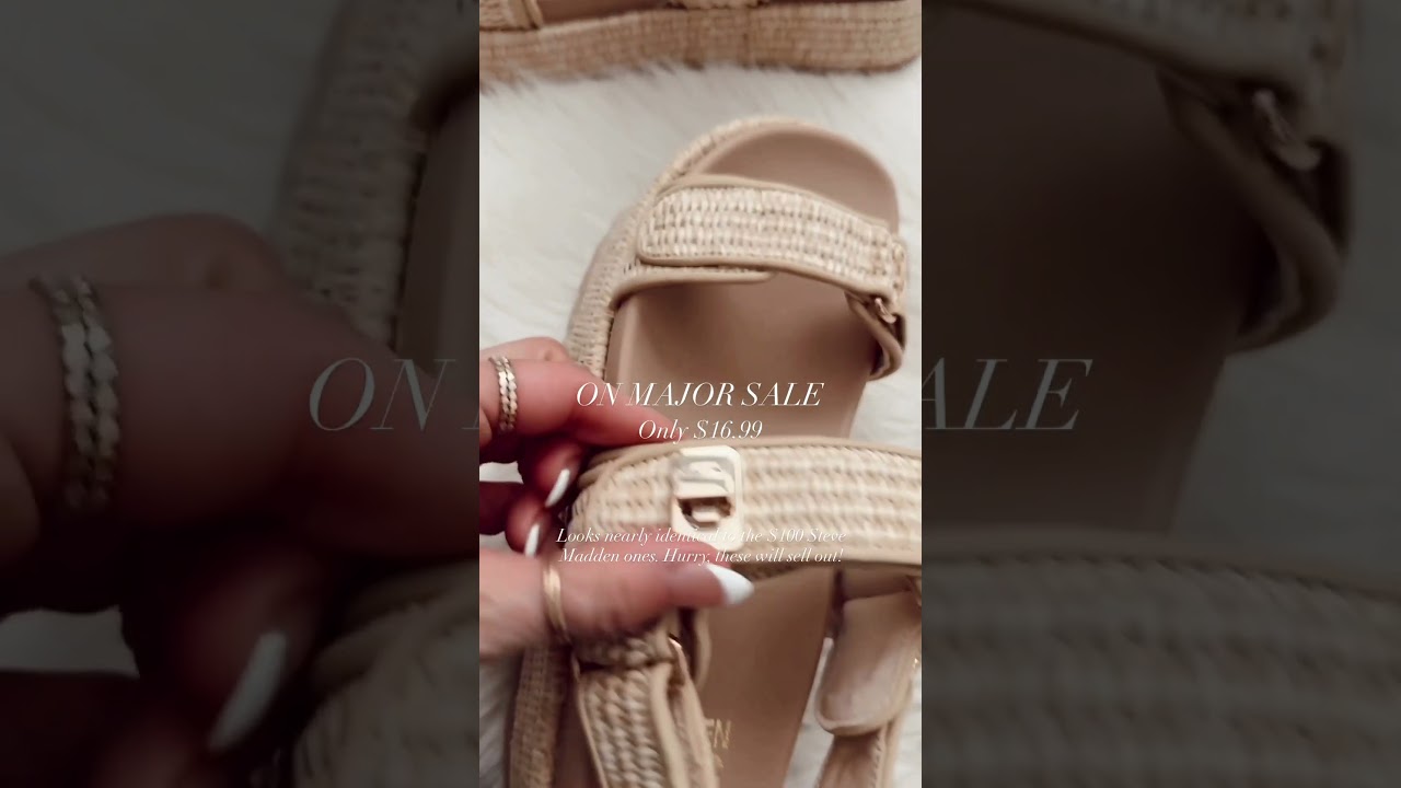These super viral sandals are on major sale right now!