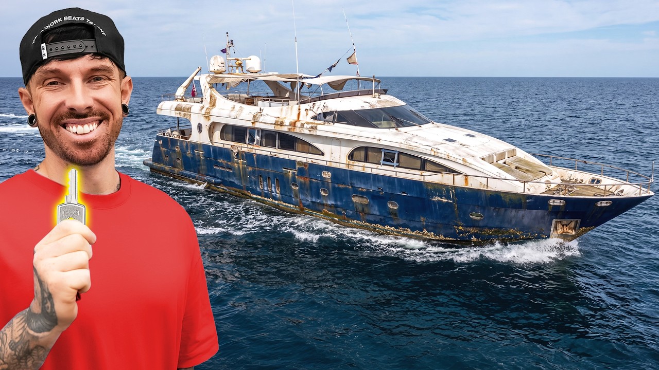 I BOUGHT A NON RUNNING &pound;1.7M LUXURY YACHT