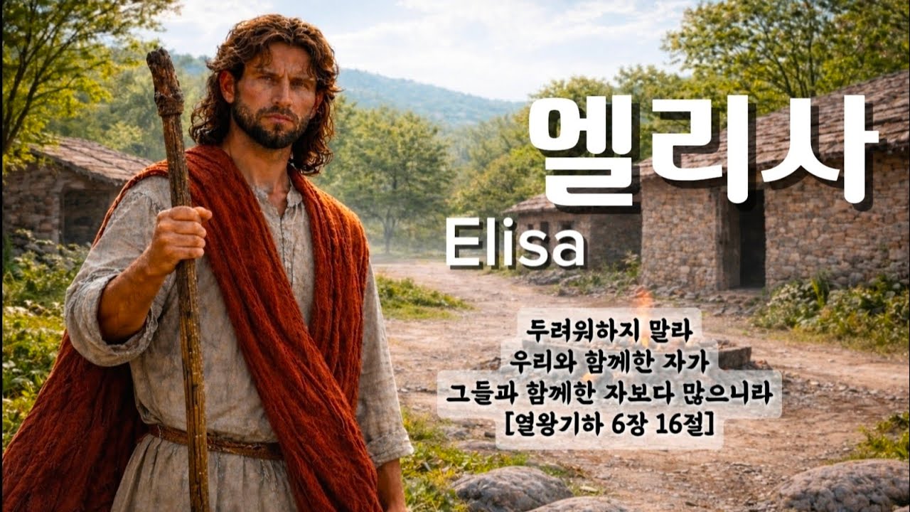[CCM] 엘리사 찬양｜주의 길을 이어 걷네🎶｜하늘의 군대가 함께하시는 하나님｜성경 묵상 워십