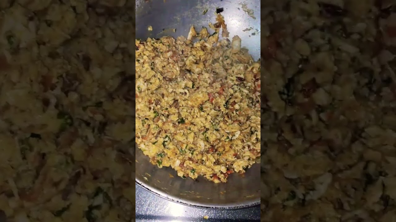 Annde ki bhurji