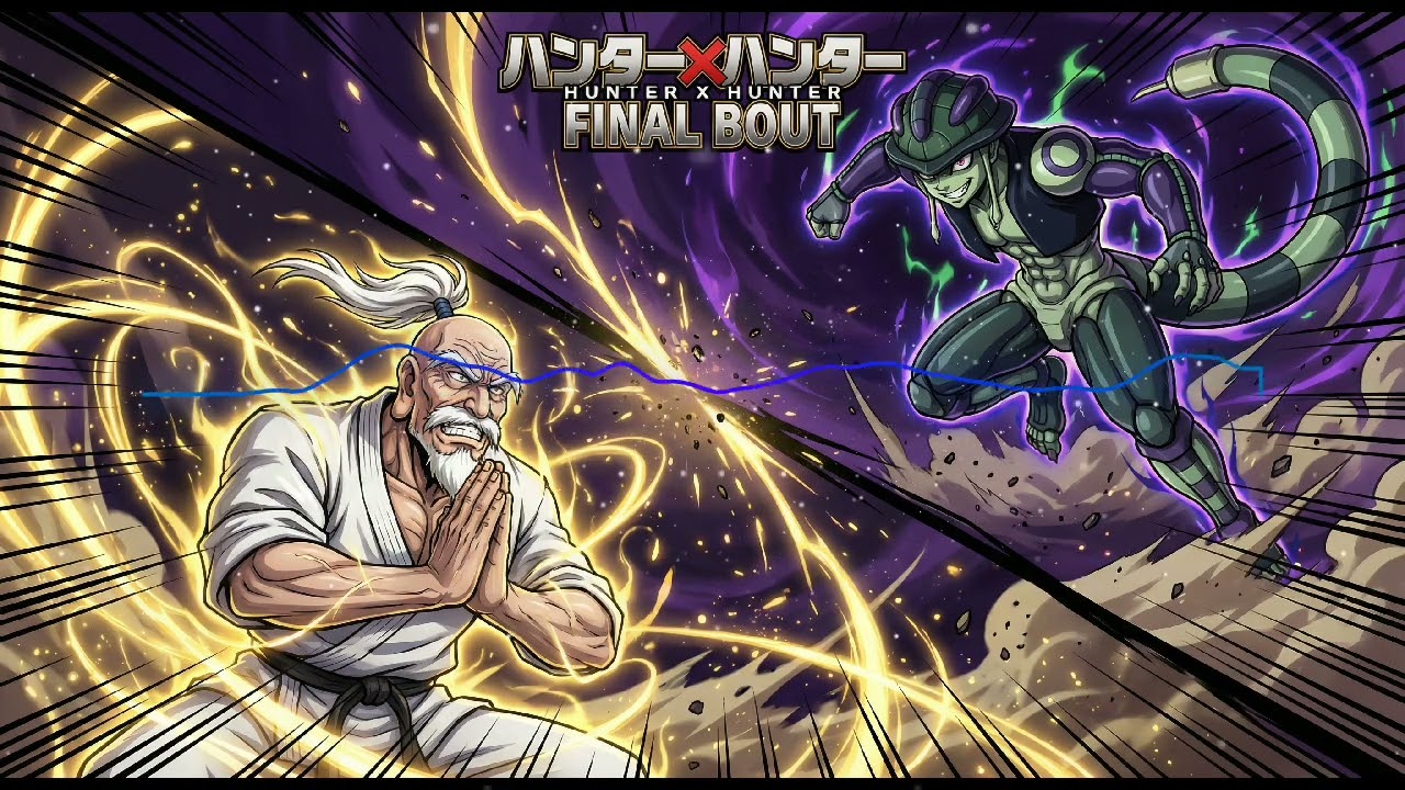 Hunter x Hunter Netero Vs Rei Formigas