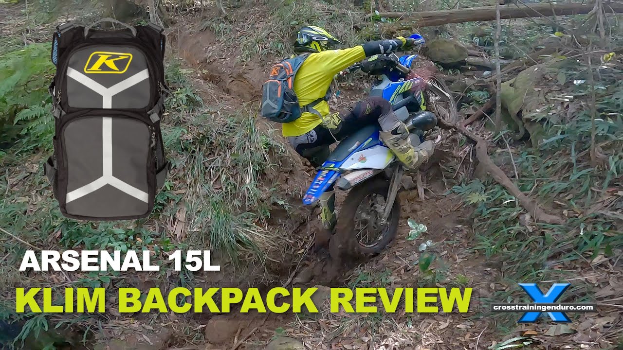 Klim Arsenal 15L backpack review ︱Cross Training Enduro