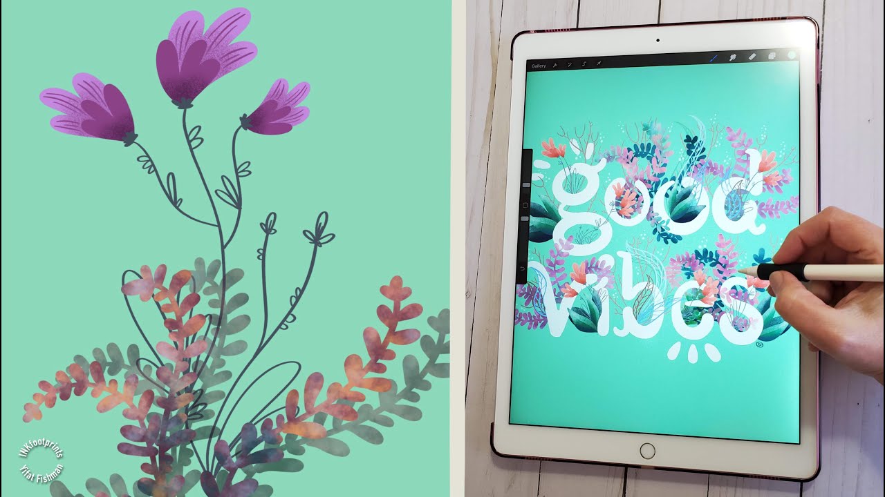 Botanical Illustration for Beginners | Procreate Tutorial