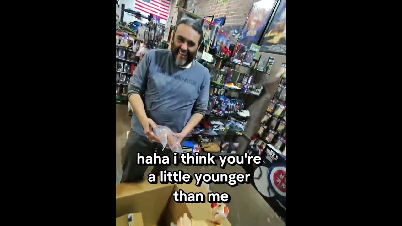 Will he sell them???! 