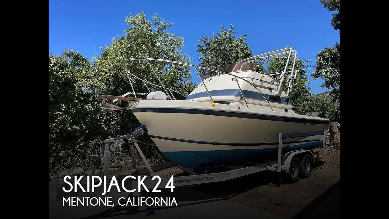 [SOLD] Used 1989 Skipjack 24 Sportsfisher Flybridge in Mentone, California