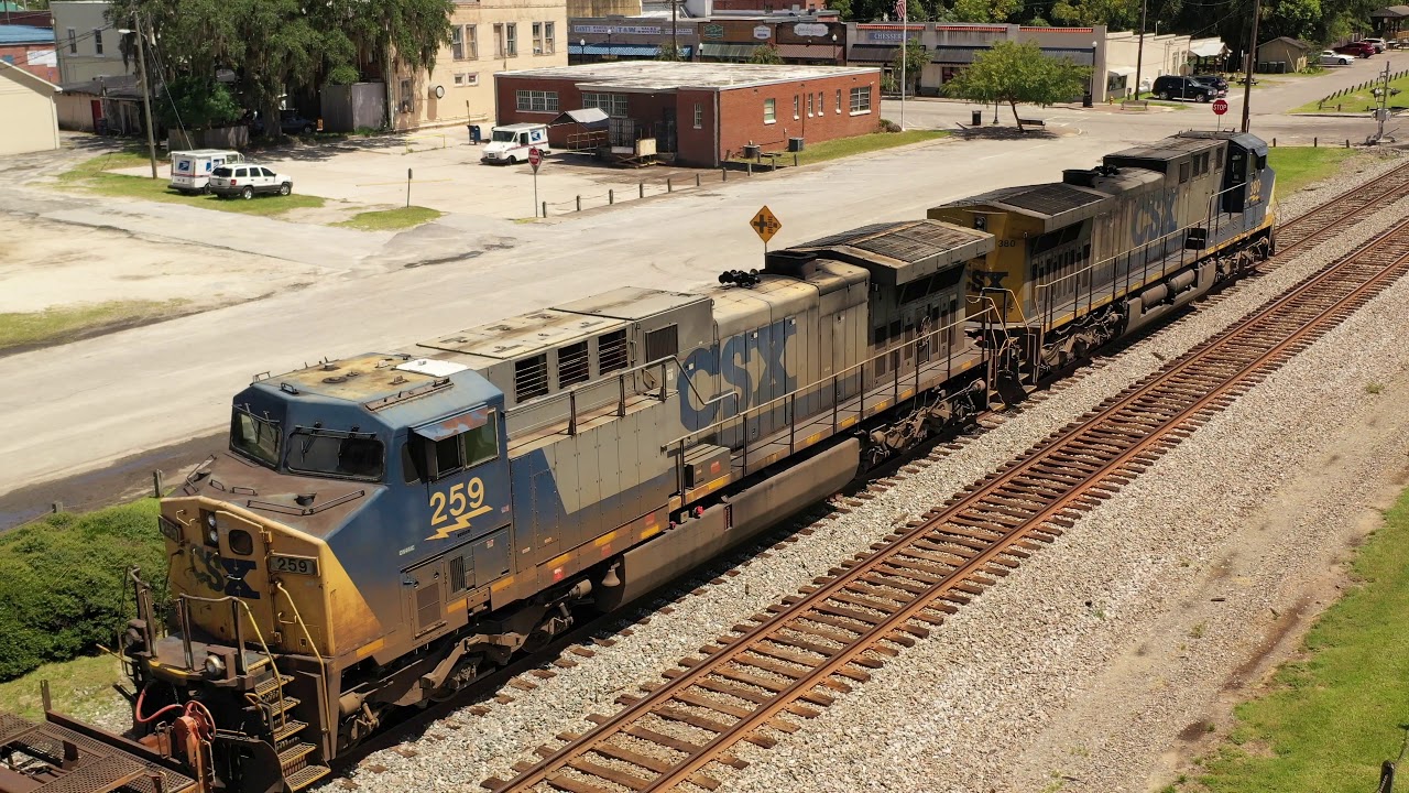 Summer Railfanning In Folkston, GA. Part2