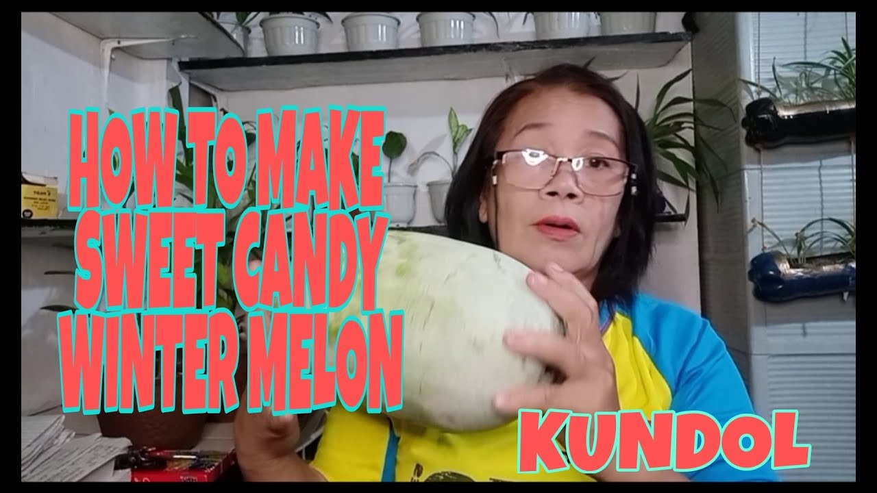 HOW TO MAKE WINTERMELON CANDY (KUNDOL NA MINATAMIS)