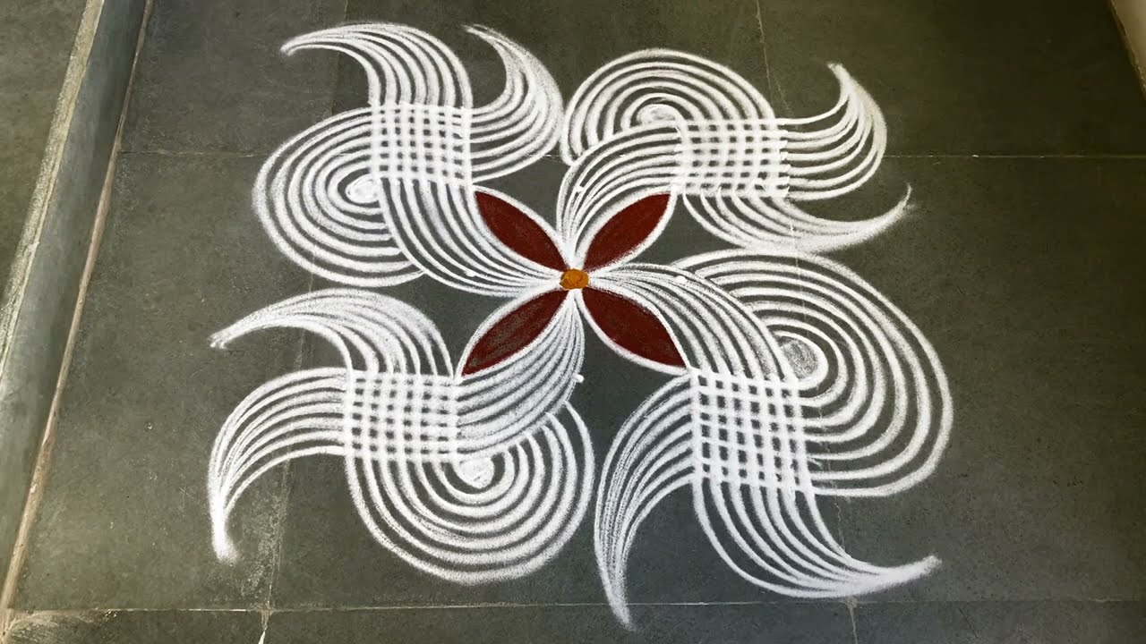 Thai maadham 3*3 padikolam designs| Simple muggulu designs| easy rangoli designs
