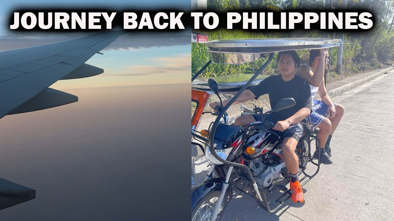 MY JOURNEY BACK TO THE PHILIPPINES!! (Salt Papi’s VLOG)