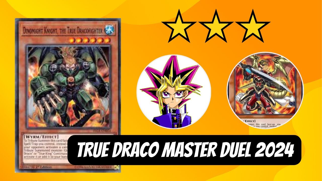 Yu-Gi-Oh! Master Duel True Draco Deck 2024 !!