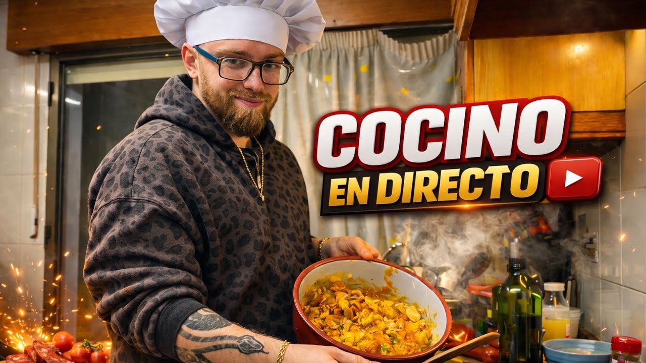 &iexcl;COCINO EN DIRECTO POR PRIMERA VEZ UN ARROZ CON POLLO Y RESPONDO VUESTRAS PREGUNTAS! &iquest;SALE MAL?