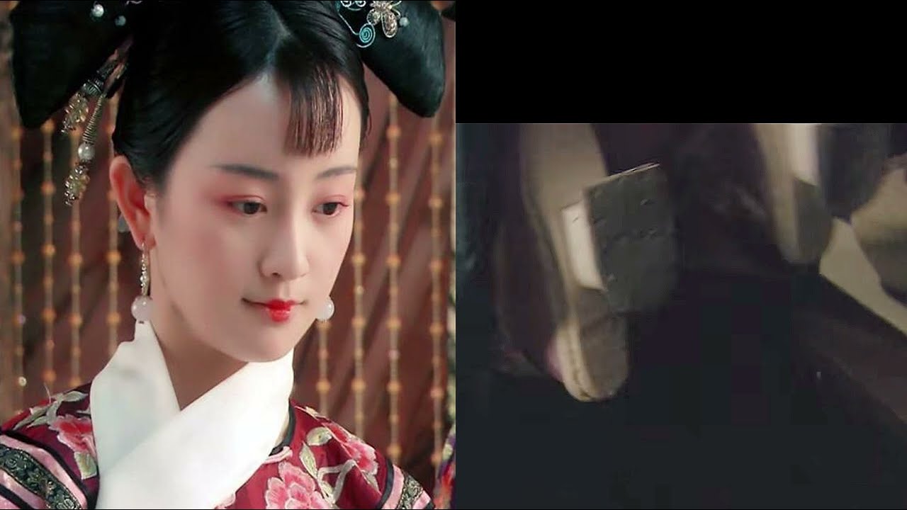 Flower Pot shoes 0018 Qing Manchu princess 花盆鞋 满族公主