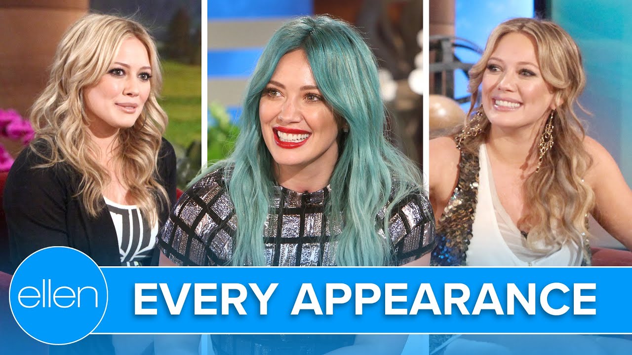 Every Time Hilary Duff Appeared on the ‘Ellen’ Show