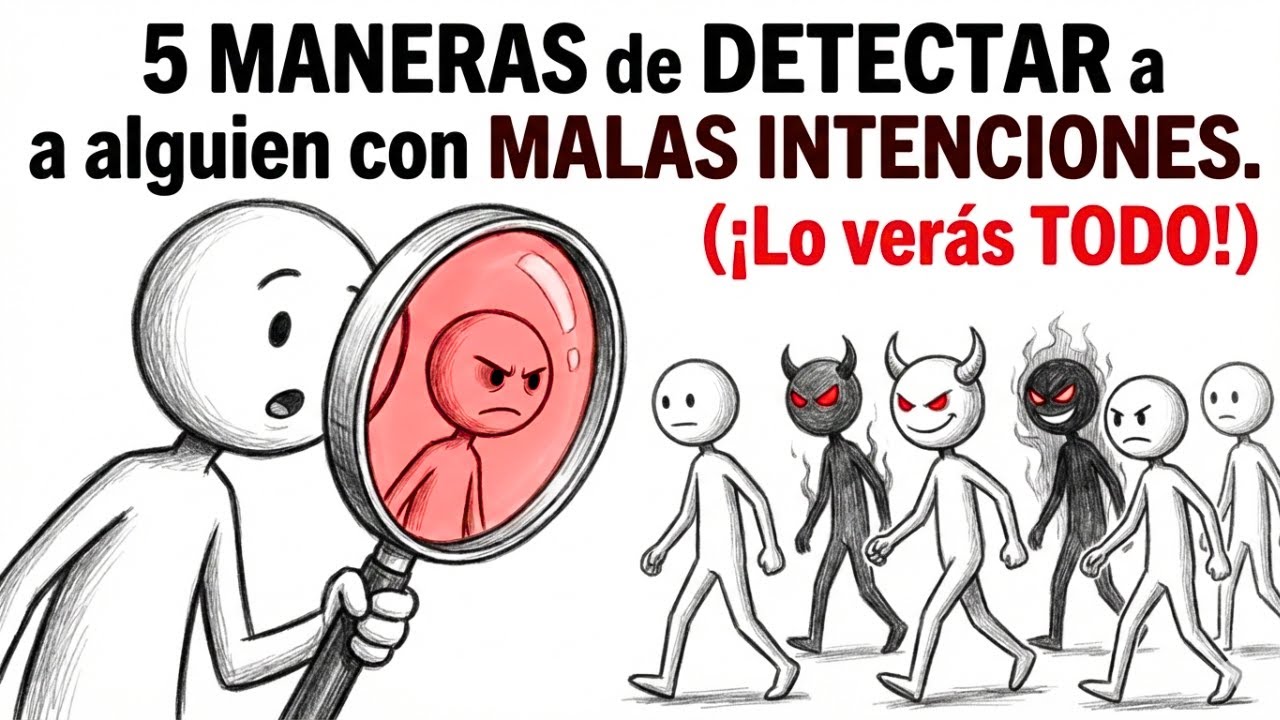 5 señales de MALAS intenciones 🎭⚠️ (la #3 se disfraza de “amable”)