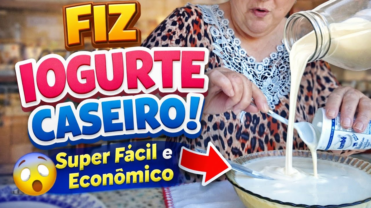 IOGURTE CASEIRO… RECEITA SIMPLES E FÁCIL.. SIMPLICIDADE DA ROÇA 