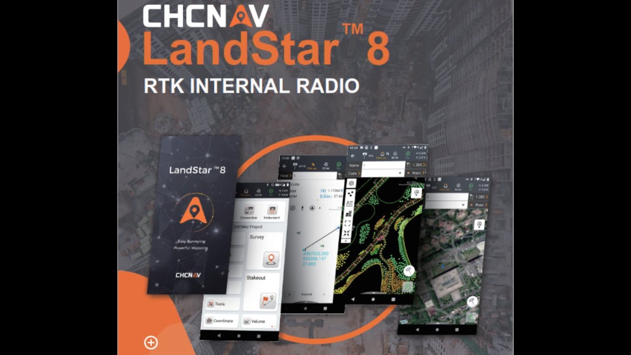 Tutorial Landstar 8 RTK Radio CHCNAV