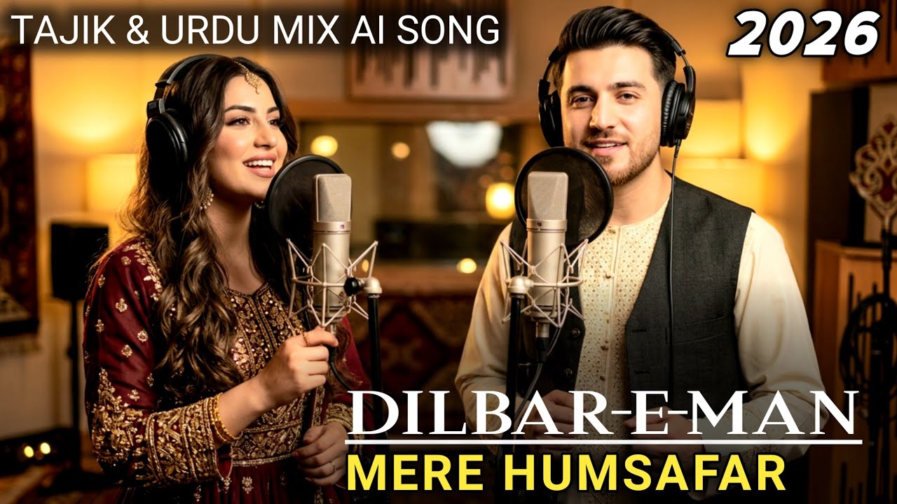 Tajik & Urdu Mix Song 2026 | Dilbar-E-Man (Mere Humsafar) | New AI Love Track ❤️