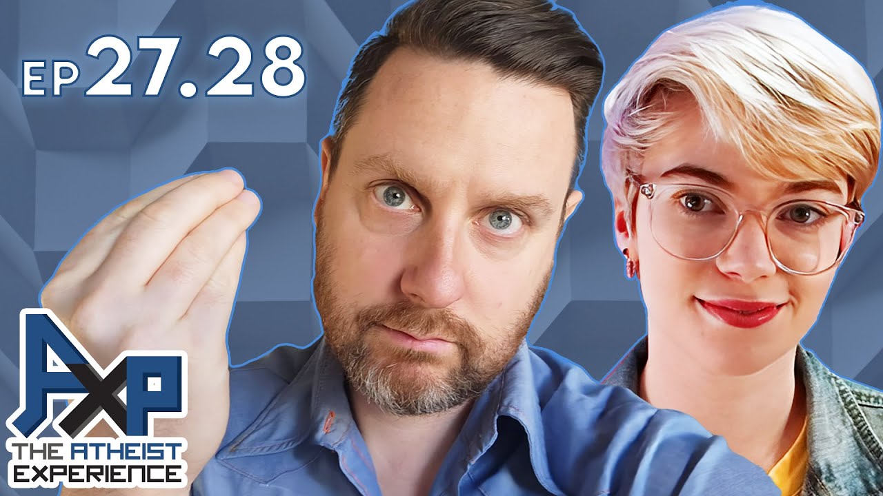 The Atheist Experience 27.28 with Johnny P. Angel and @EmmaThorneVideos