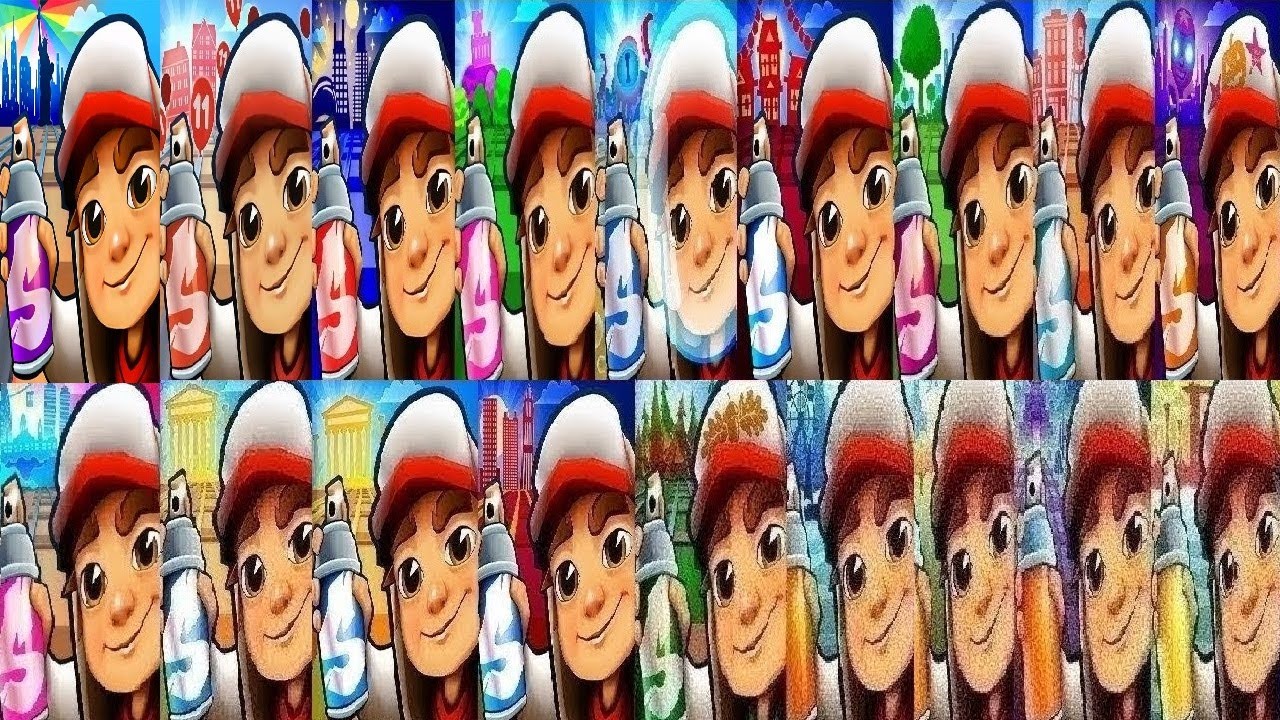 Subway Surfers New York VS Copenhagen  chicago Edinburgh Underwater Barcelona Oxford Greece  Mexico