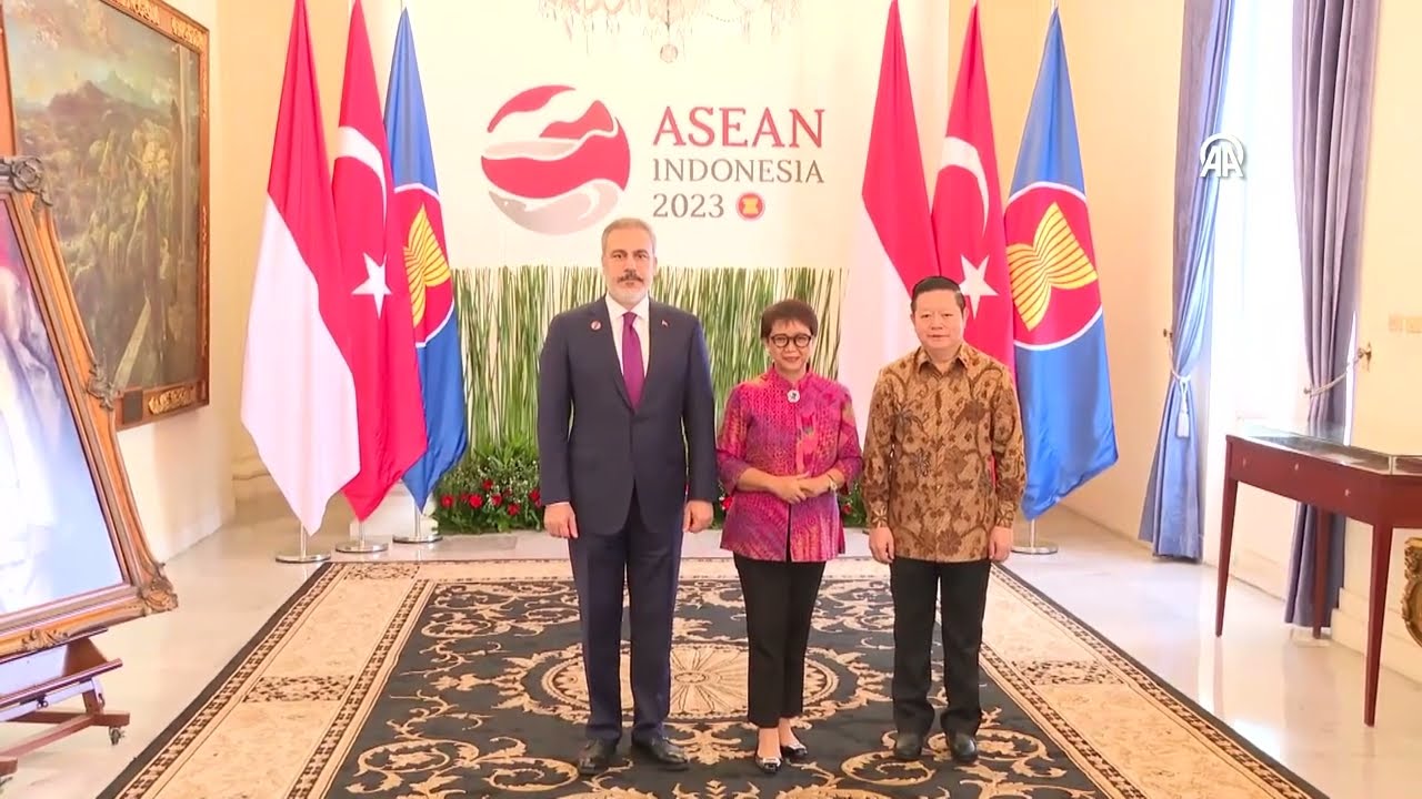 Foreign Minister Fidan attends Türkiye ASEAN Sectoral Dialogue Partnership Trilateral Meeting