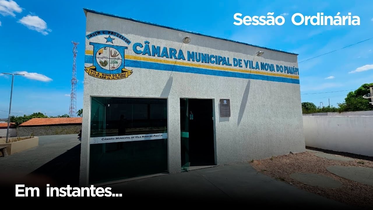 #VilaNovadoPiauí #CMVN | 2ª Sessão Ordinária do 2º Período da 8ª Legislatura