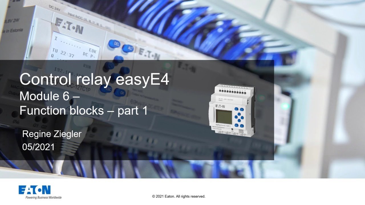 Eaton easyE4: Функциональные блоки 1
