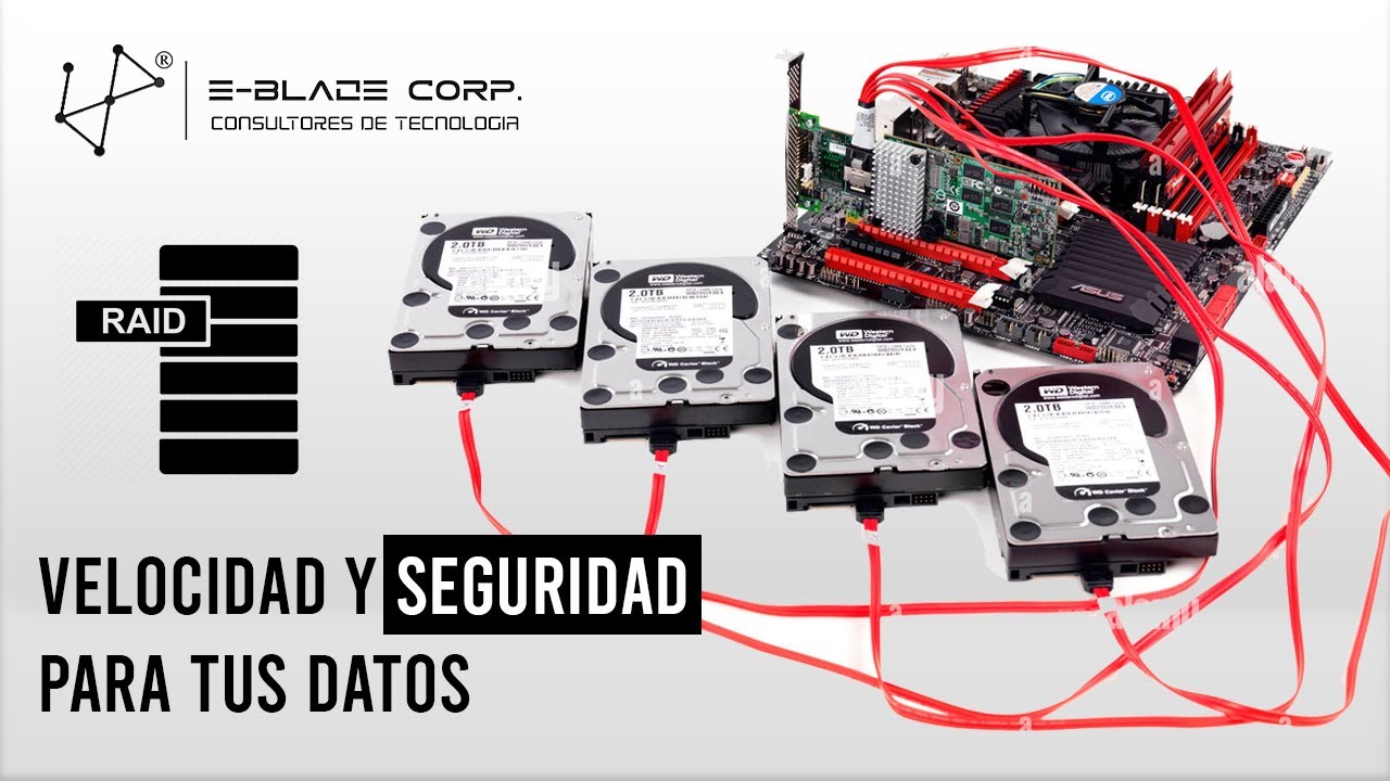 Almacenamiento infinito | tu información a salvo | SATA RAID