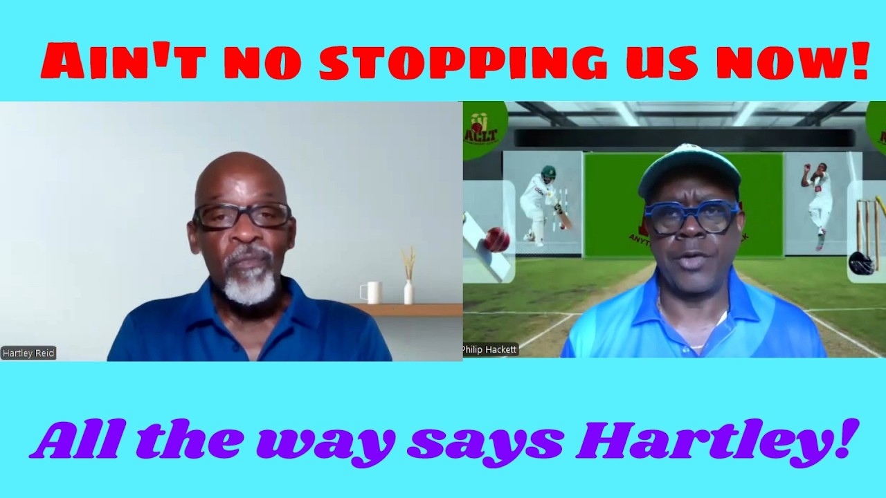 Ain't No Stopping Us Now! All the Way Says Hartley!